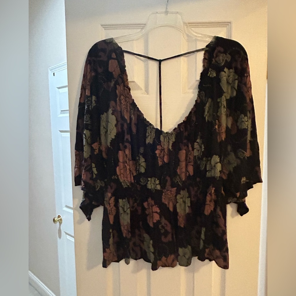 Free People unique blouse